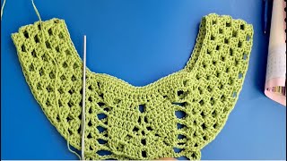 HORA DE TEJER Aprende a tejer a crochet linda quotCAPA  PONCHO  ENSAMBLEquot patrón para principiantes [upl. by Yxel]