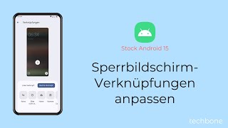 SperrbildschirmVerknüpfungen anpassen Android 15 [upl. by Namad910]