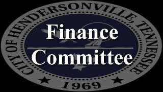 Hendersonville Finance Committee 11262024 [upl. by Rillis767]