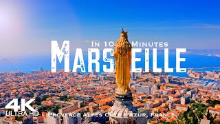 MARSEILLE 2024 🇫🇷 Drone Aerial 4K  Côte dAzur Provence Alpes FRANCE [upl. by Kappenne]