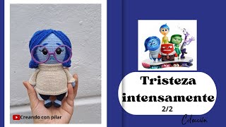 tristeza intensamente  amigurumi [upl. by Marillin75]