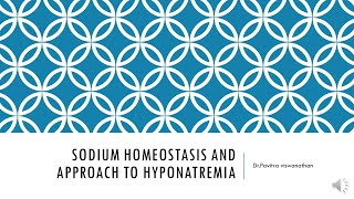 Approach to Hyponatremia and sodium balanceMDDCHDNB Pediatrics Exam preparation [upl. by Yvi]