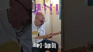 The Passenger  Iggy Pop  Siouxsie amp the Banshees 3 ways Tutorial shorts goth guitarhowto [upl. by Robina]