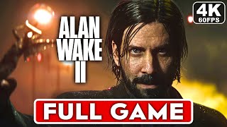 ALAN WAKE 2 Gameplay Walkthrough Part 1 FULL GAME 4K 60FPS PC ULTRA  No Commentary [upl. by Orvah]