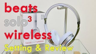 【設定編】Beats Solo3 Wirelessを使ってみた【結構いい】 [upl. by Banna]