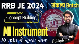 MI INSTRUMENT क्या है  electrical measurements and instrumentation pmmc rrbje2024 ravindrasir [upl. by Dawkins]