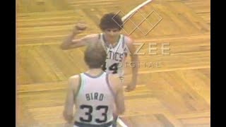 Pistol Pete Maravich picked up by the Celtics 1980 [upl. by Novrej]