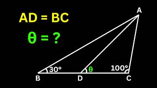 A Nice Math Olympiad Geometry Problem  2 Methods to Solve [upl. by Larissa]