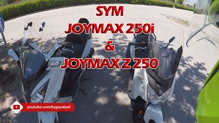 SYM Joymax 250i ve Joymax Z 250 [upl. by Leemaj47]