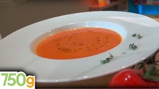 Recette de Soupe de tomate  750g [upl. by Pulchi496]