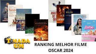 Ranking dos indicados ao Oscar 2024 de Melhor Filme [upl. by Jorey419]