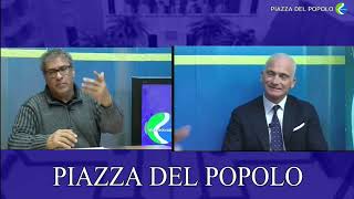 Piazza del Popolo con Ing Gianni Rotice già Sindaco di Manfredonia [upl. by Ahsenac]