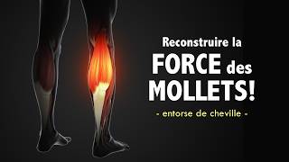 ENTORSE de CHEVILLE un exercice efficace pour reconstruire la force des mollets [upl. by Attaynek229]