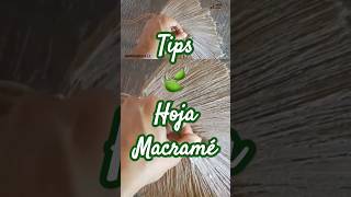 macrametutorial macrameleaves macrameleaf macramewalldecor [upl. by Loriner]