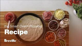 The Smart Oven® Pizzaiolo  How to make a pan pizza supreme  Breville USA [upl. by Aduh]