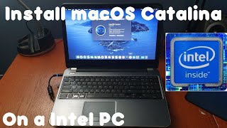 How To INSTALL MACOS CATALINA ON A PC THE EASY WAY [upl. by Econah]