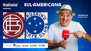 LANÚS X CRUZEIRO AO VIVO NA ITATIAIA  REACT DA COPA SULAMERICANA 2024 [upl. by Sixele368]