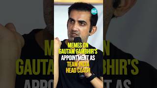 Memes On Gautam Gambhirs Appointment As Team India Head Coach  Watch [upl. by Elidad526]