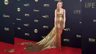 Nicole Kidman at the 49th AFI Life Achievement Award Gala Channels Vintage Hollywood Glamour [upl. by Arnst252]