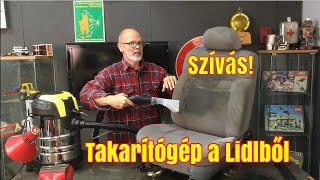 Teszt kárpittisztítógép a Lidlből [upl. by Noraf]