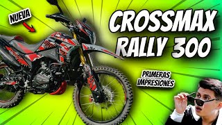 La nueva moto de Vento  Crossmax 300 Rally [upl. by Abad]