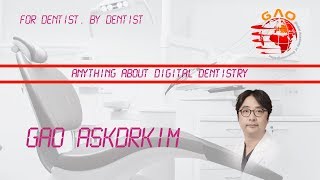 5 Digital Dentistry  Single implant digital workflow by i500 from MEDIT  GAO askdrkim [upl. by Avid]