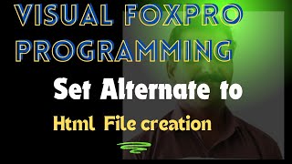 Create Dynamic Web Page Using Visual FoxPro Program Set Alternate To  In Tamil [upl. by Hollah]