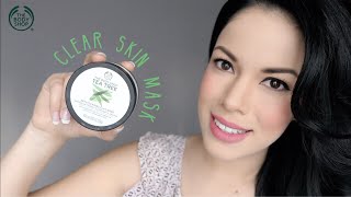 The Body Shop Tea Tree Mask for Clear Skin [upl. by Alcina]