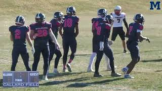 Millbrook School vs Pomfret School  Boys Varsity Football [upl. by Schott]