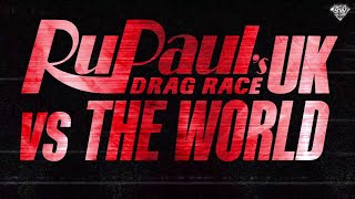 RuPauls Drag Race UK vs The World 2  ANTM Style Opening Titles [upl. by Yedok]