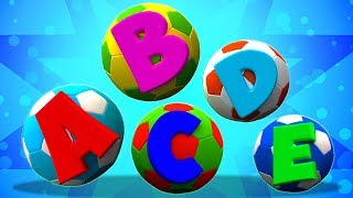 fotball abc sang  rim for barn  Alphabets In English  Soccer ABC Song [upl. by Hooke75]