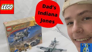 FSBB  LEGO Indiana Jones  Fighter Plane Chase Set 77012  Dads Christmas Present [upl. by Eiramit]