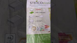 Steico EcoSilent підкладка під ламінат тихий хід 3 мм ательєпідлоги 0509495277 0984140079 [upl. by Ymmat]