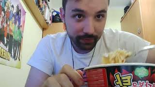 MUERO COMIENDO NOODLES COREANOS NO CLICKBAIT [upl. by Benedetta832]