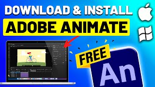 How to Download Adobe Animate for FREE on PC amp MAC in 2024 Updated Way [upl. by Antrim99]