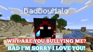 Skeppy Made BadBoyHalo Cry [upl. by Nahtal59]