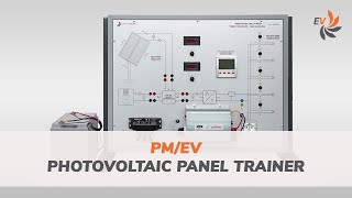 PMEV  Photovoltaic panel trainer [upl. by Nylknarf]