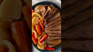 Easiest Ever Pot Roast  Crockpot Recipe [upl. by Elise46]