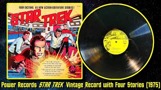 Power Records STAR TREK Record Album Featuring Stories of the Enterprise and Her Crew 1975 [upl. by Adihahs]