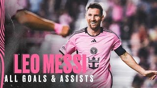 Lionel Messi All Goals And Assists For Inter Miami  Lionel Messi Goals messi goals football [upl. by Ingalls]