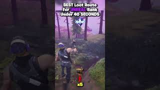 BEST Loot Route For UNREAL Rank🏆 [upl. by Onaicram]