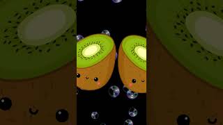 🥝 Funky Fruits Dance Party Baby Sensory Funny High Contrast Summer Celebration Animation For Babies [upl. by Ellora]