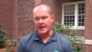 UNCW Head Womens Soccer Coach Paul Cairney Previews Delaware Match [upl. by Neelyam]