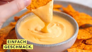 Die perfekte NACHO SAUCE selber machen 🧀 [upl. by Larok]