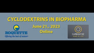 Cyclodextrins in Biopharma webinar [upl. by Aliek]