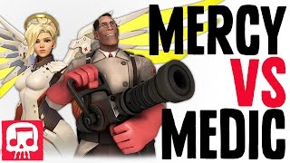 MERCY VS MEDIC RAP BATTLE by JT Music [upl. by Raddy]