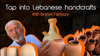 Ibrahim Fakhoury Centuries of Traditional Handmade Pottery Art Protecting al Old Heritage [upl. by Ennairb]