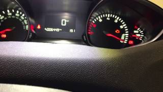 Peugeot 308 2015 service reset [upl. by Deming]