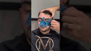 Wax reaction wax reaction funny barber hairwax barbershop beautiful beauty skincare [upl. by Verne86]