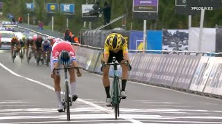 Photo Finish At 2020 Tour of Flanders Mathieu van der Poel vs Wout van Aert [upl. by Idid]